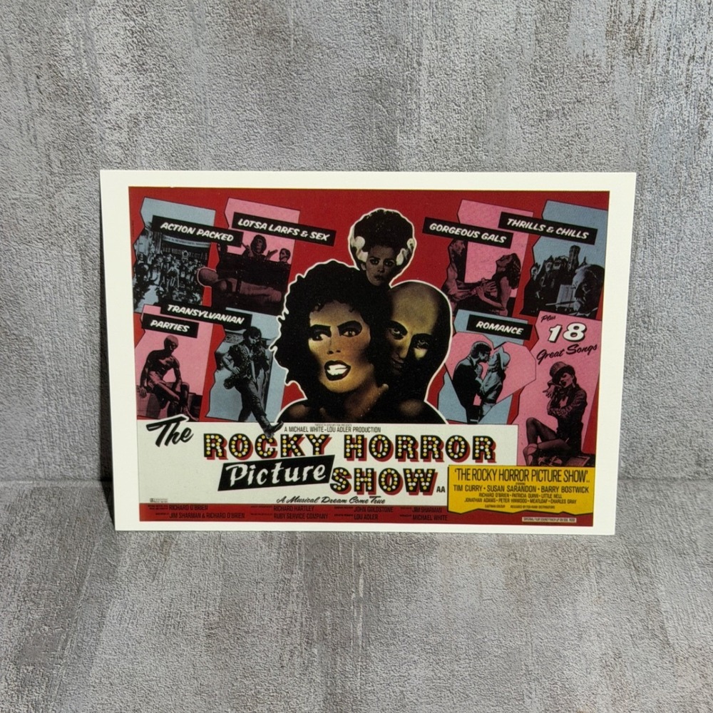 Rocky Horror Picture Show Vintage Style Postcard Tim Curry Cult Classic Z.1043